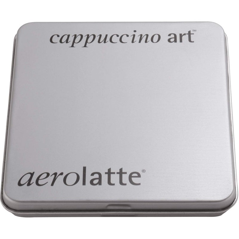 aerolatte مجموعة قوالب كابتشينو من أيرولات، لفن قهوة اللاتيه، مجموعة من 6 قوالب - Image 4