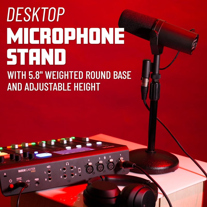 Gator Frameworks Adjustable Desktop Microphone Stand - Image 3