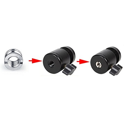 CarPro Camera 1/4"-20 to 3/8"-16 Reducer Bushing Convert Screw Adapter for Monopod, Tripod, Ballhead, Stand and Video Light DSLR SLR (10 Pack) - Image 5