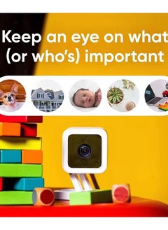 WYZE Color Night Vision, Wired 1080p HD Indoor/Outdoor Video Camera, Works with Alexa, Google Assistant, and IFTTT  - Image 5