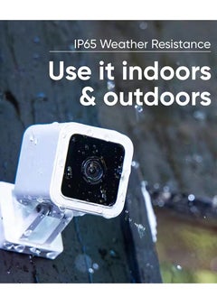 WYZE Color Night Vision, Wired 1080p HD Indoor/Outdoor Video Camera, Works with Alexa, Google Assistant, and IFTTT  - Image 3
