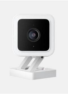 WYZE Color Night Vision, Wired 1080p HD Indoor/Outdoor Video Camera, Works with Alexa, Google Assistant, and IFTTT  - Image 1