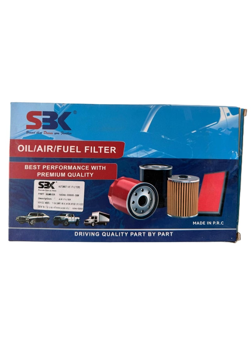 SBK AIR FILTER TIDA,SUNNY(INDIA),MICRA,HR15DE 2013-2022 - Image 1