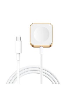 Generic 1 x 5 pcs 5W Magnetic Fast Charger Portable for Apple Watch Golden belt line (including packaging) 