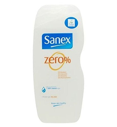 Sanex Zero% Dry Skin Shower Gel 250Ml - Pack of 2 - Image 1