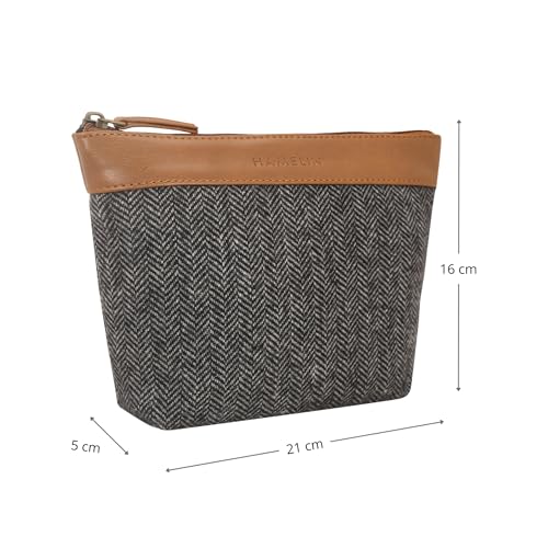 Hamelin Makeup Vanity Pouch | Grooming Organiser Kit for Men and Women | Shaving & Beauty Essential Pouch | Travel Friendly Makeup Bag | Spacious Toiletry Kit | Ideal Women's Gift - Image 4