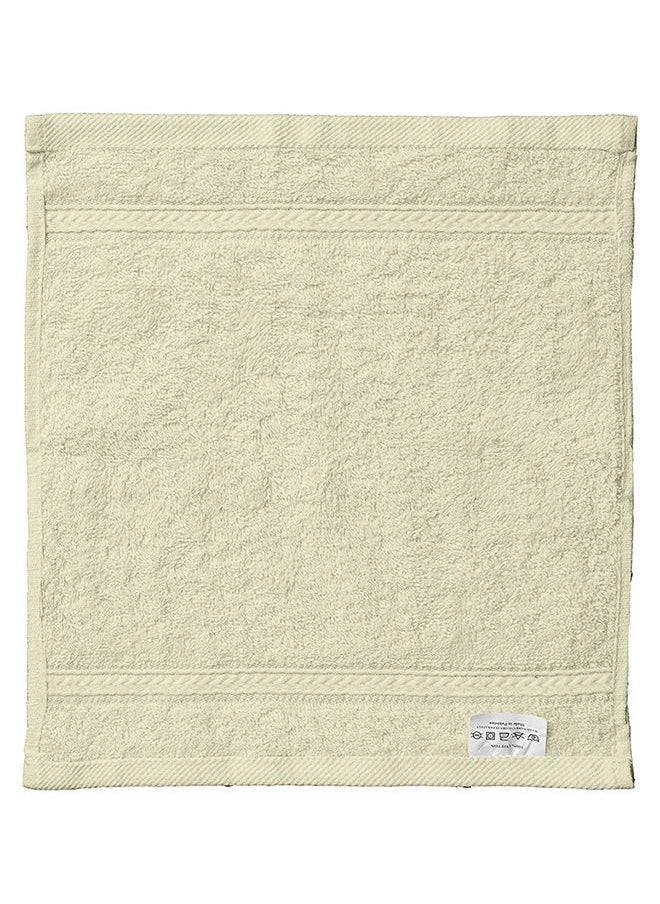 Hotel Linen Klub Princess Terry 100% Cotton 480 GSM Face Towel, Super Soft Quick Dry Highly Absorbent Dobby Border Ring Spun, Size: 30 x 30cm  - Image 1