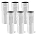 Uonlytech 6pcs Candle Light Socket Covers Iron Tall Candle Cover Drip Sleeves Candelabra Base Chandelier Lighting - Image 2