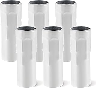 Uonlytech 6pcs Candle Light Socket Covers Iron Tall Candle Cover Drip Sleeves Candelabra Base Chandelier Lighting - Image 1