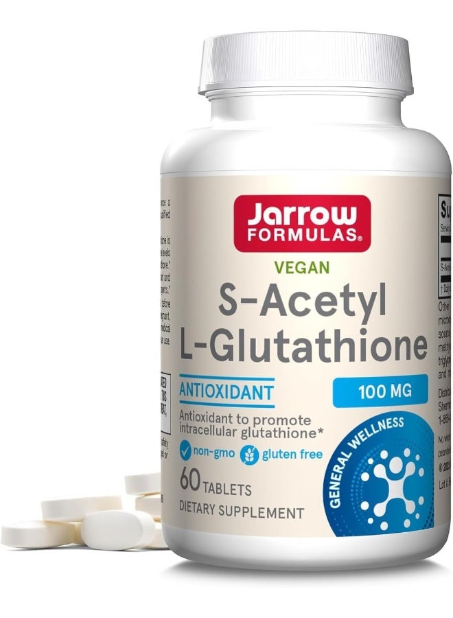 جارو فورملاز أقراص إس-أسيتيل-إل-جلوتاثيون، 100 مجم، 60 قرص - Image 1