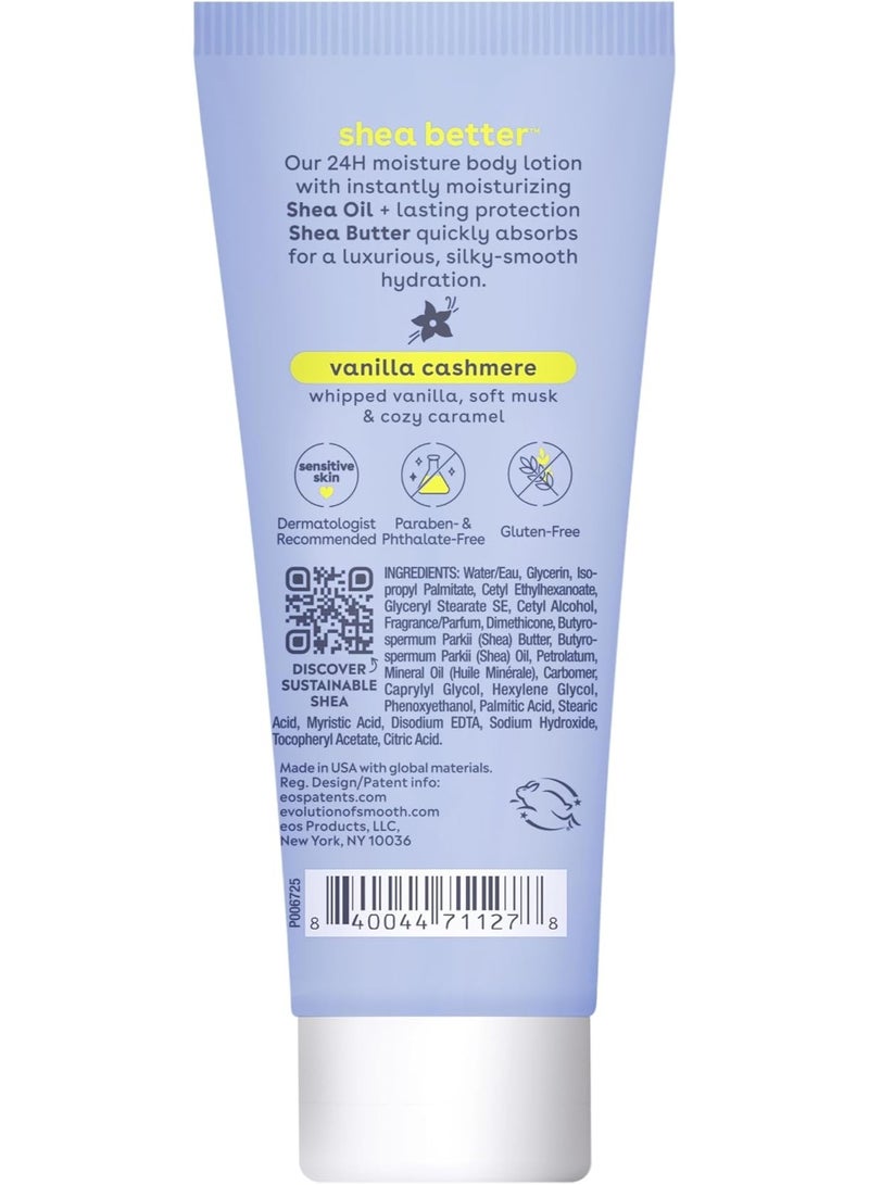eos 24H Moisture Travel Body Lotion- Vanilla Cashmere, Travel Size Essential, Toiletries, Mini Body Lotion For Dry Skin, 2.5 fl oz - Image 5