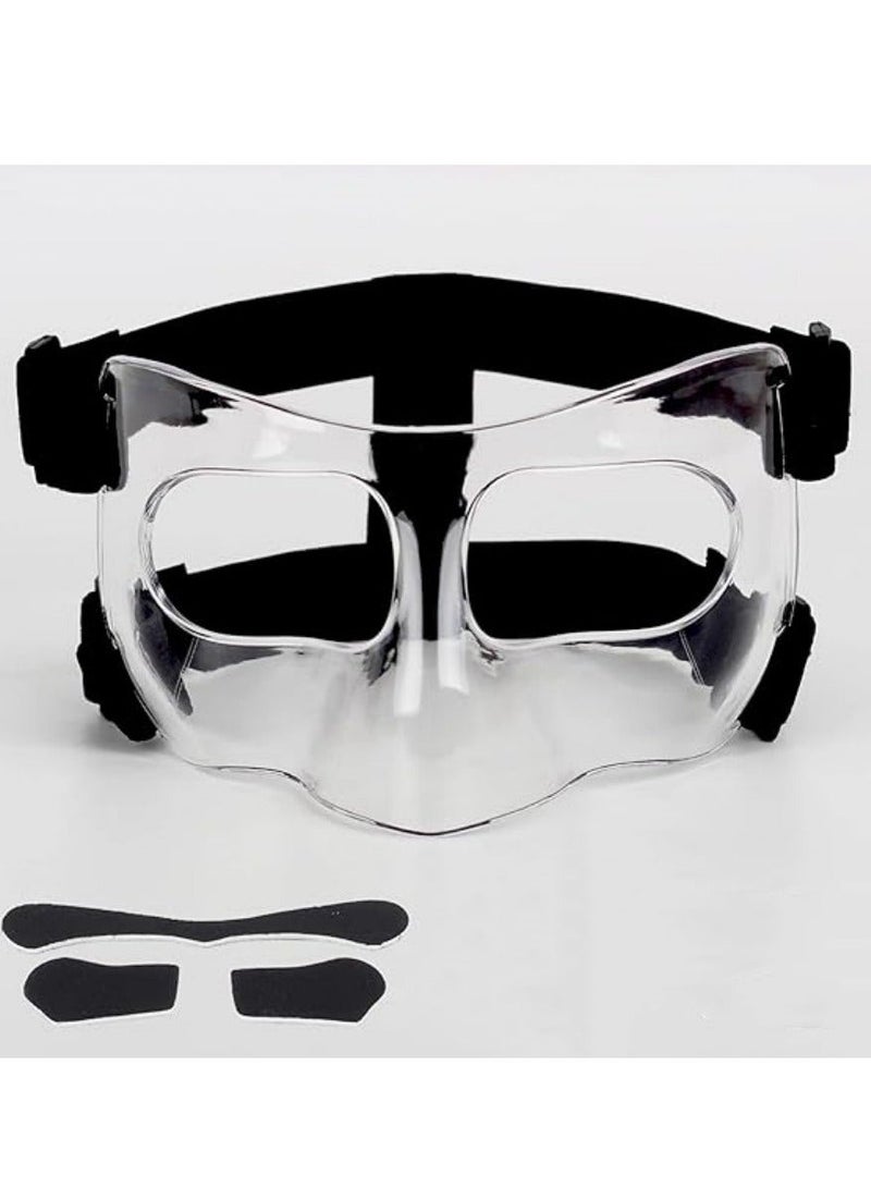 NIBEMINENT Nose Guard for Broken Nose, Face Shield Masks for Soccer and basketball Sports, Adjustable for Adults and Teenagers, Suitable for Men and Women - Image 3