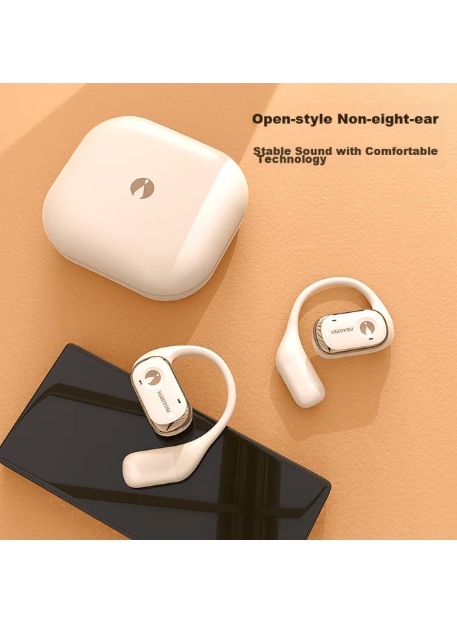 Xiaoyou Open-ear Bluetooth Headphones Z02, Comfortable Ear-hook Design, Not In-ear, For Sports And Running, Dual Microphones For Calls, Noise Reduction, Long Battery Life, Bone Conduction Concept Model - Image 1
