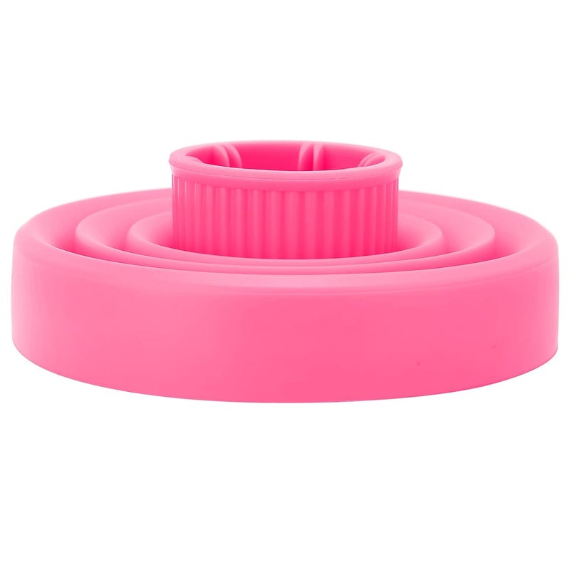 woobles Universal Hair Diffuser, Collapsible Hair Dryer Diffuser Portable Travel Folding Hair Blow Dryer Diffuser Curly or Wavy Hair Styling Tool Hair Dryer Diffuser Nozzle for Hair Dryers(pink) - Image 5
