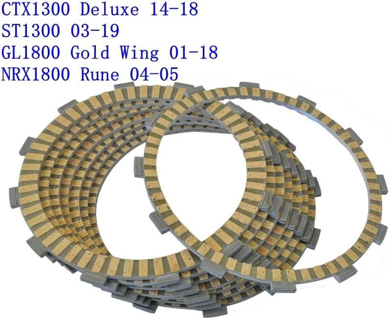 QASULER 8pcs Motorcycle Friction Clutch Plates - Image 3