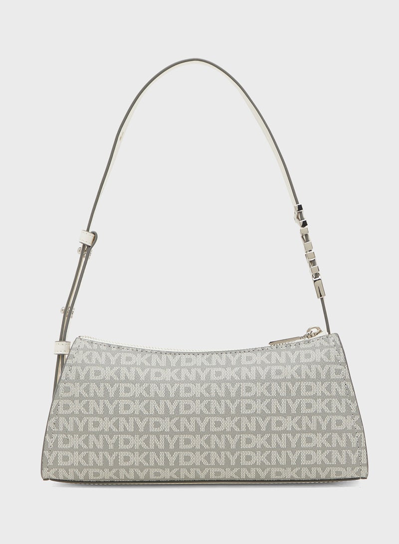 DKNY Logo Avril Shoulder Bag - Image 2