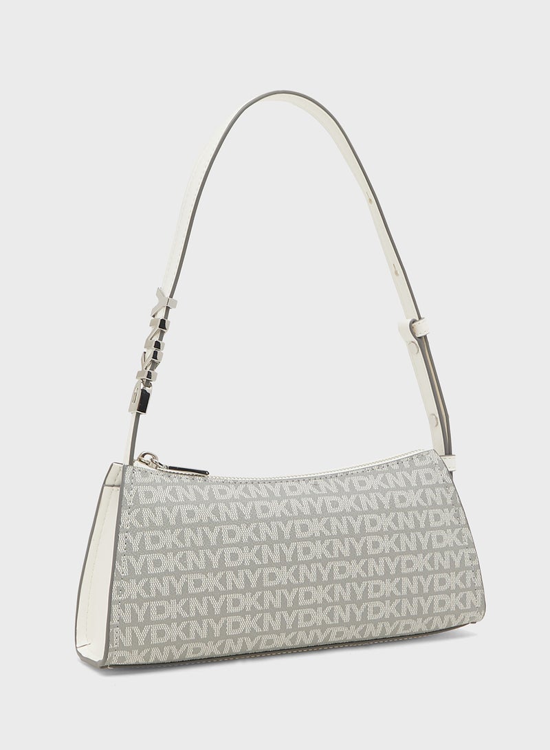 DKNY Logo Avril Shoulder Bag - Image 3