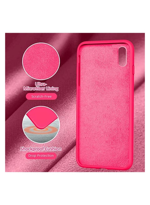 Silicone cover for iPhone Xs /X Soft silicone case (three layers) top quality open from bottom