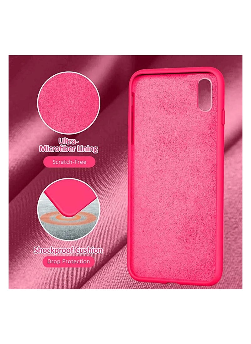 Silicone cover for iPhone Xs /X Soft silicone case (three layers) top quality open from bottom