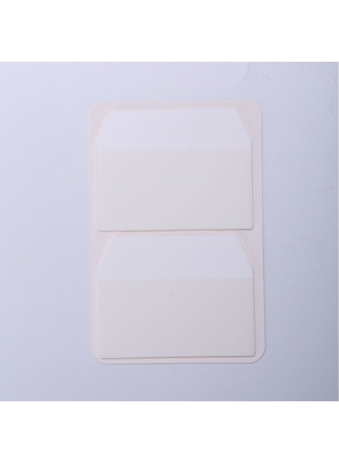 Delicious White Index Post-it Notes N-time Bopp High Viscosity Absorbent Ink Quick-drying Double-sided Writable Office Post-it Notes - Image 1