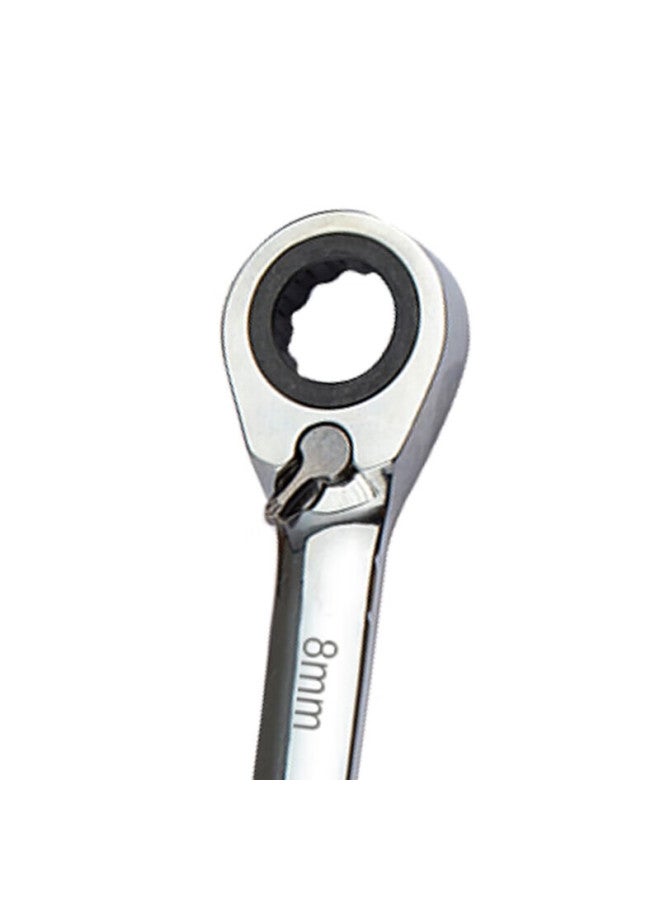Sata Fully Polished Double-ended Quick Wrench, 8mm, 46601 - Image 2