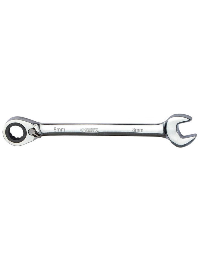 Sata Fully Polished Double-ended Quick Wrench, 8mm, 46601 - Image 1