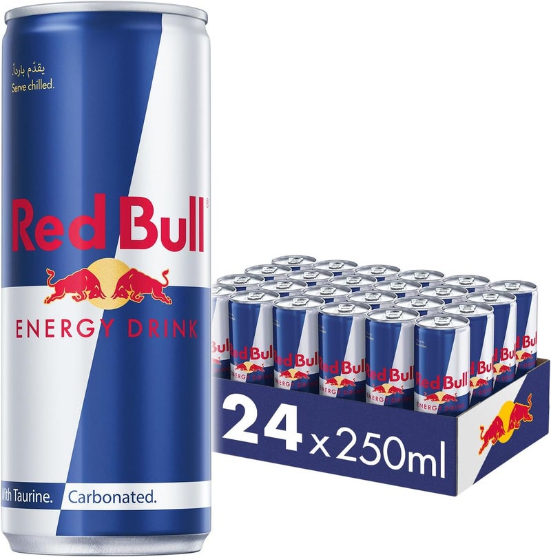 Red Bull Energy Drink - 250 ml (Pack of 24) - Image 1