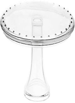Borgonovo Borgonovo palladium cake stand 31 cm glass 