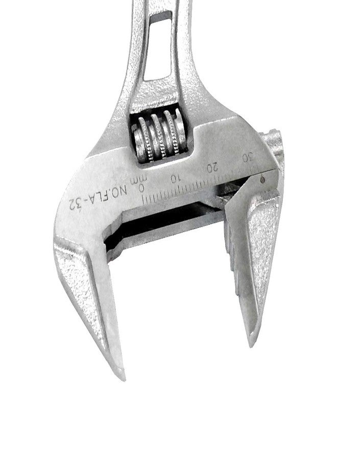 FUJIYA Tools, FLS-32G-F, Short Adjustable Wrench with Grip - Image 2