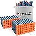 AMOSTING 100PCS Refill Bullets Ammo Pack Compatible with Nerf Guns for Nerf NStrike Elite 20 Series Compatible with All Elite Blasters Toy Guns Bluewith Storage Bag - Image 4