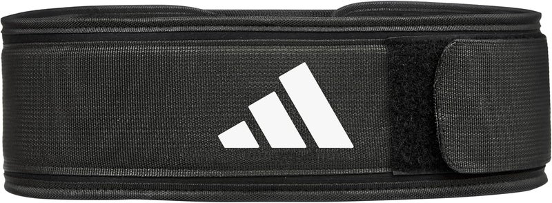 Adidas Essential Weightlifting Belt Unisex Adjustable Core Support for Gym & Strength Training - Image 1