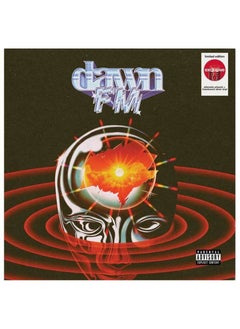 The Weeknd Dawn FM Limited Edition Music Album 2 LP Vinyl Record Translucent Silver Vinyl and Alternate Artwork  - Image 1