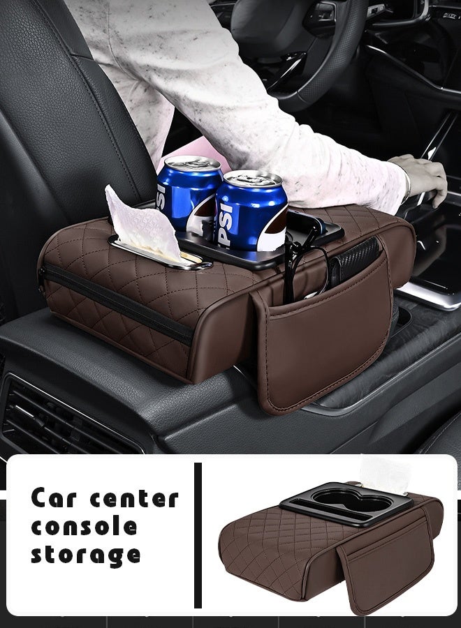 Generic Multifunctional vehicle-mounted height-enhancing integrated armrest box pad  - Image 1