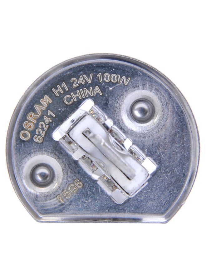 OSRAM مصباح أوسرام للسيارات، شعاع منخفض وعالي، مصباح هالوجين H1 24V 100W، عبوة فردية - Image 5
