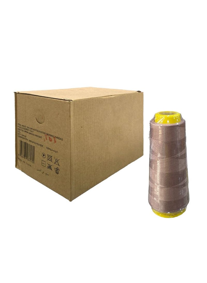100% Spun Polyster Sewing Thread Box Of 12 Cones