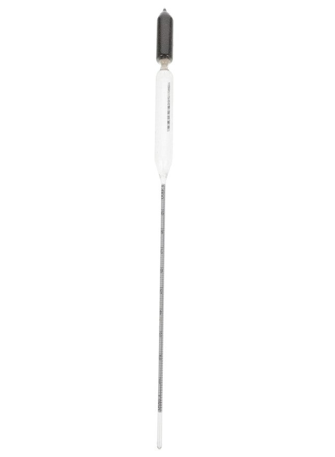 SOLUSTRE Professional Glass Hydrometer for Sea Water Density Measurement Scale for Aquariums Fish Tanks and Aquaculture Testing - Image 1