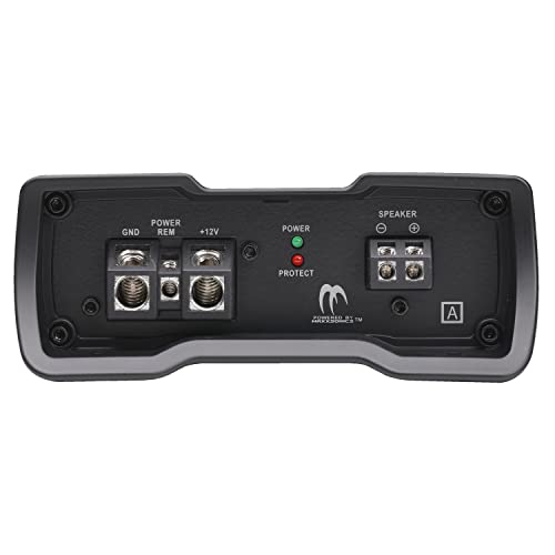 Autotek MM-1525.1D Mean Machine 1500 Watt Amplifier, 1-Ohm Stable Compact Mono Amplifier, Bass Remote Included - Image 3