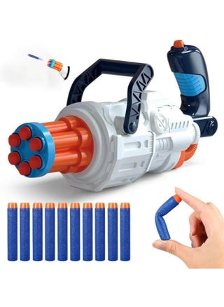 Toy guns for children, safe soft sponge bullets, 10 bullets, wonderful fun shooting games, has a rotating disc to put 6 bullets, fire 6 bullets in a row, includes 10 bullets - pzsku/ZD043B3A48C5BDEDB6DDCZ/45/1744668119/142d075a-824d-474c-983a-2fda4698f565