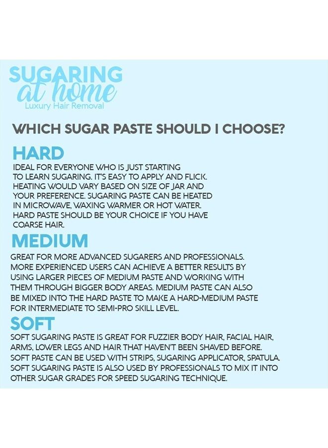 Sugaring Hair Removal Paste Medium for Professional Use on Bikini, Brazilian, Arms, Legs, Back 34 oz. - Image 5