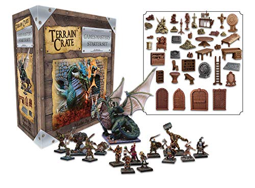 Mantic Games Terrain Crate Game Masters Starter Set HighlyDetailed 3D Miniatures PreAssembled Scenery Tabletop Game Accessory for Wargames Board Games and RPGs Made by Mantic Games - Image 1