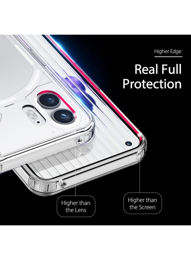 اس-توب جراب Case For Nothing Phone 2a الشامل الشفاف المقاوم للصدمات - Image 5