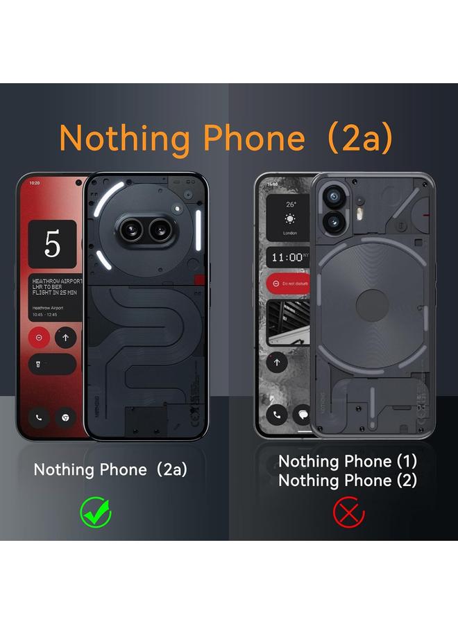 اس-توب جراب Case For Nothing Phone 2a الشامل الشفاف المقاوم للصدمات - Image 2