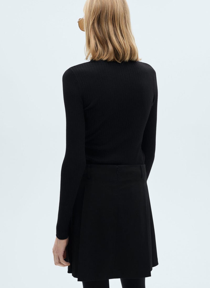 MANGO - Wool Blend Turtleneck Sweater - Image 1
