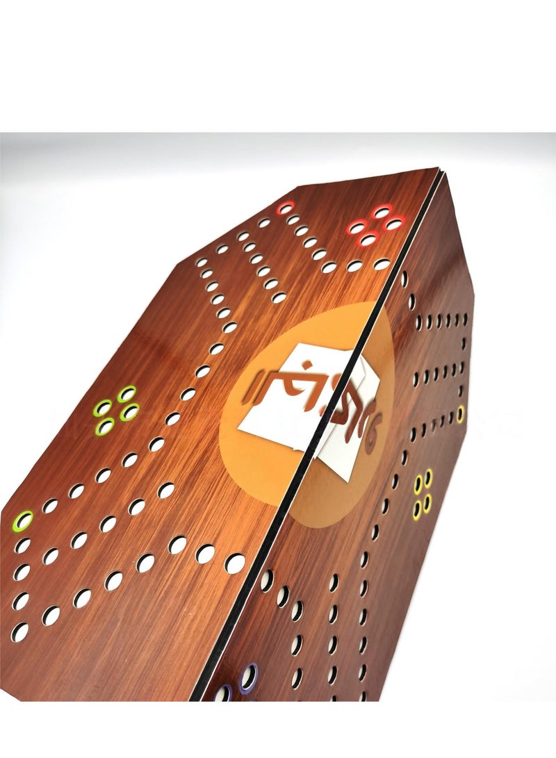 Jackaroo Board Game Card Game Jackaroo Arabic Pinball Card Game Family Entertainment Parent-Child Toys - Image 4