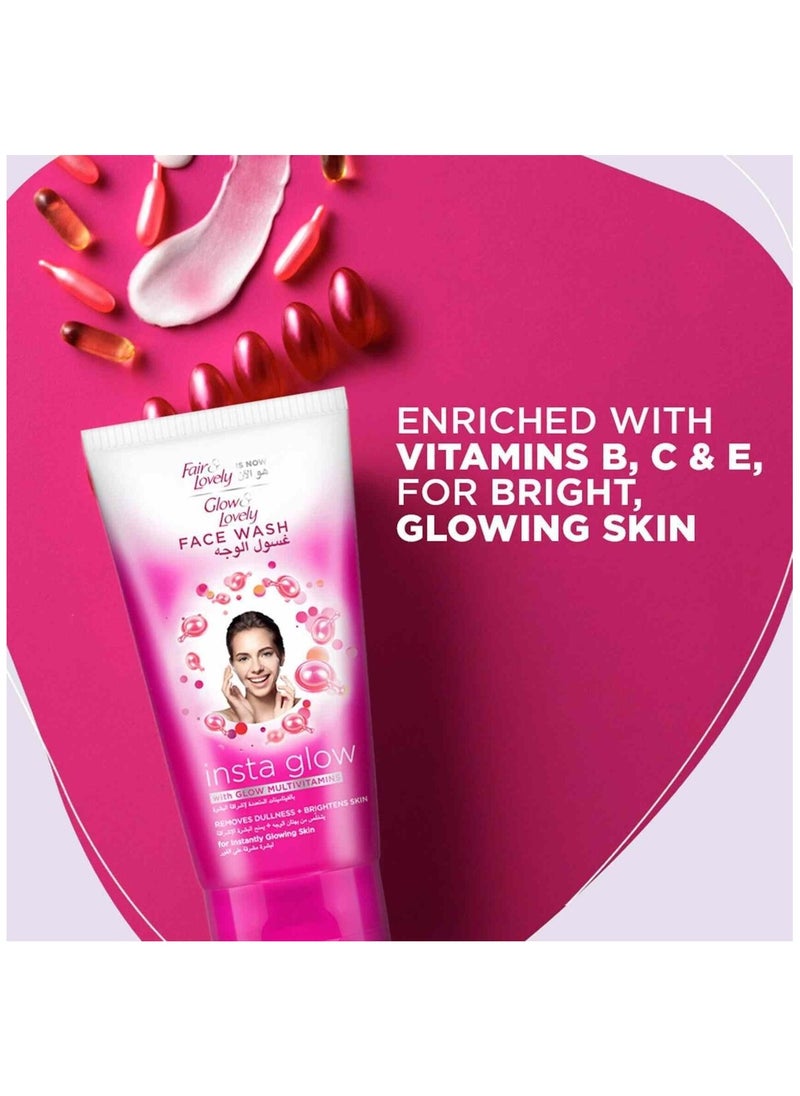Glow & Lovely - Face Wash With Multivitamins To Remove Dullness The Skin 150ml - Image 1
