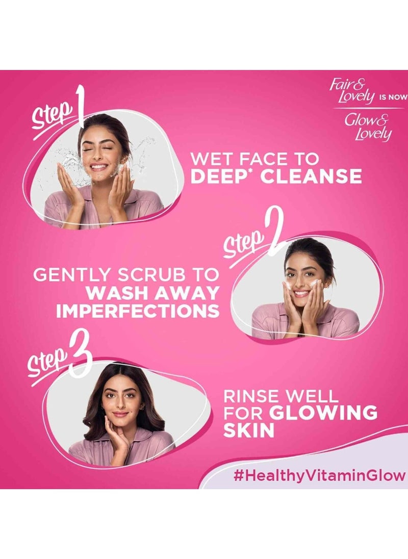 Glow & Lovely - Face Wash With Multivitamins To Remove Dullness The Skin 150ml - Image 1