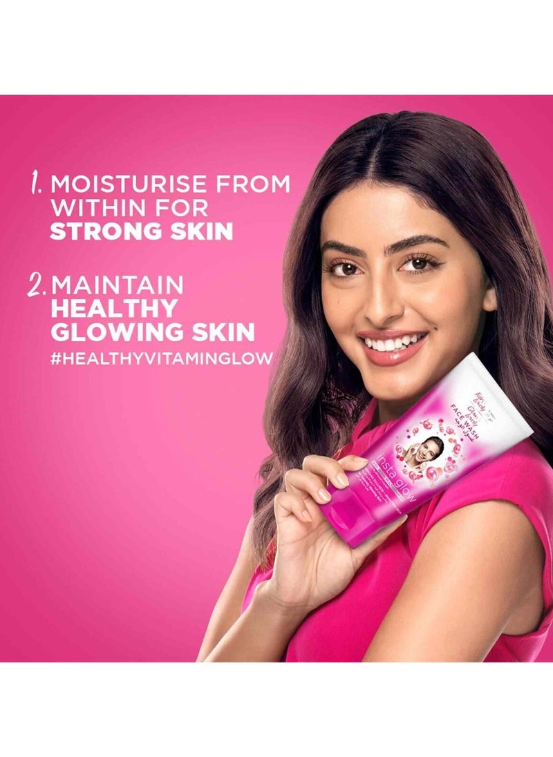 Glow & Lovely - Face Wash With Multivitamins To Remove Dullness The Skin 150ml - Image 1