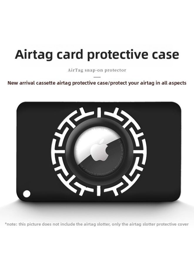 Generic - Suitable For Apple Locator Protective Cover Card Airtag Anti-lost Case Wallet Work Permit Anti-lost Case Spot-Color:Shape 1 - Image 1