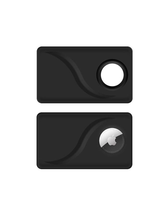 Generic - Suitable For Apple Locator Protective Cover Card Airtag Anti-lost Case Wallet Work Permit Anti-lost Case Spot-Color:Shape 1 - Image 1