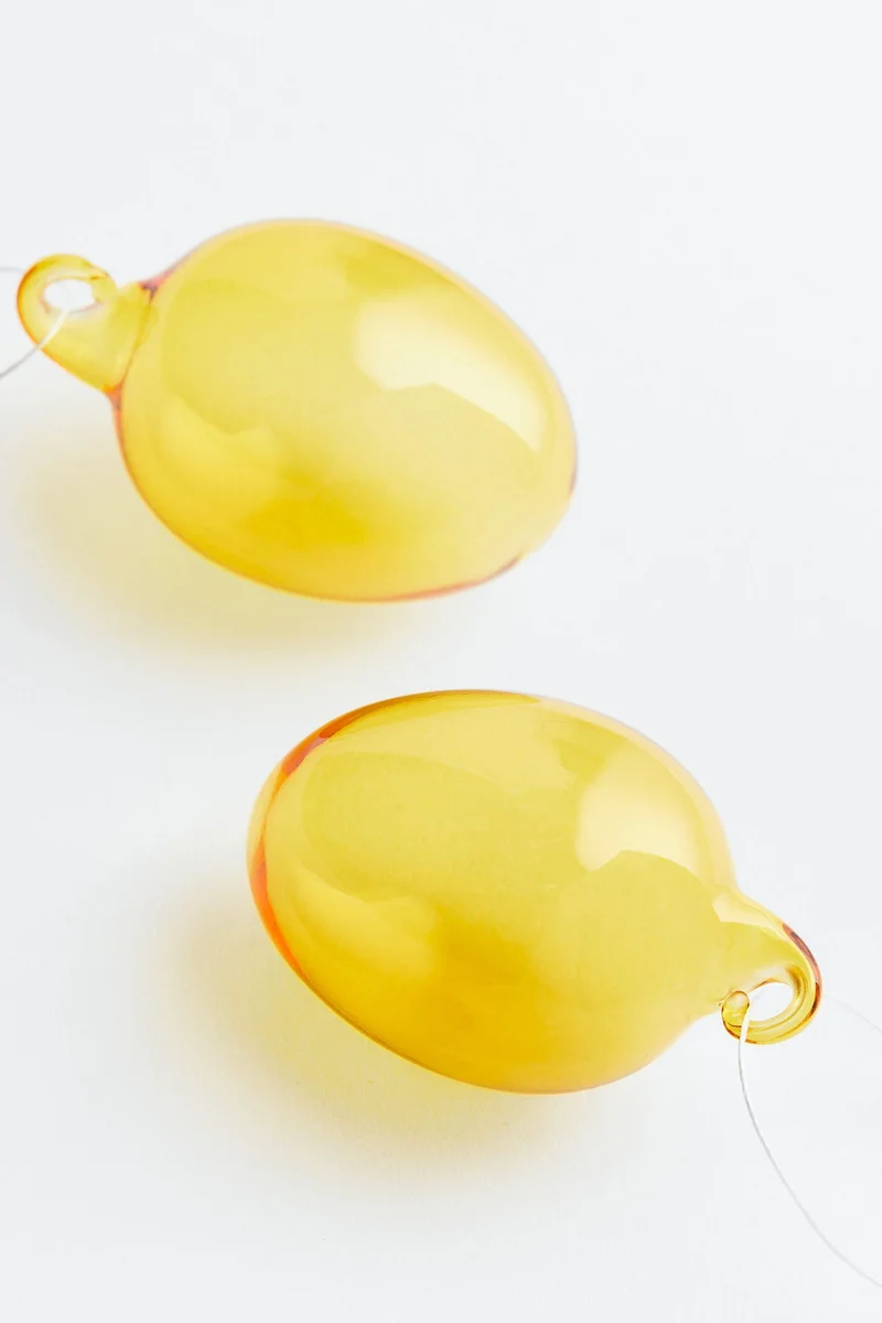 H&M Glass Easter Decoration